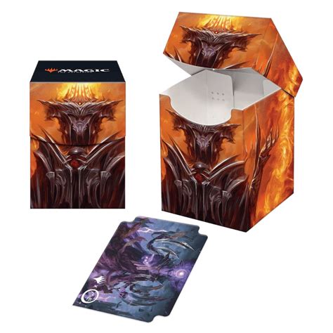 magic pro metal box|magic player deck boxes.